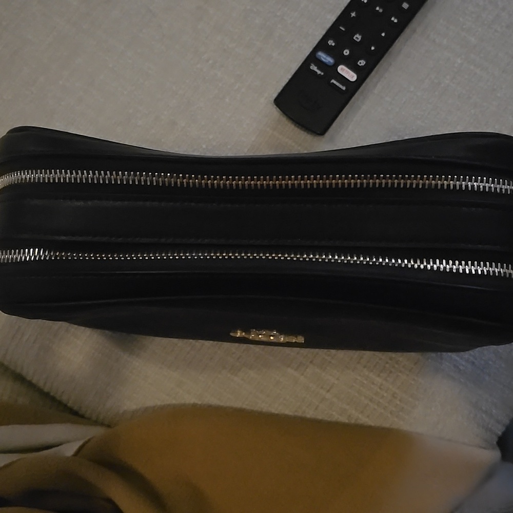 Coach Signature Black and Brown Crossbody Bag - Picture 4 of 9